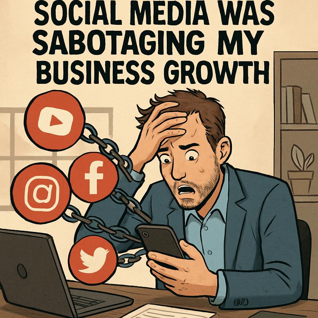 The Moment I Realized Social Media Was Sabotaging My Business Growth