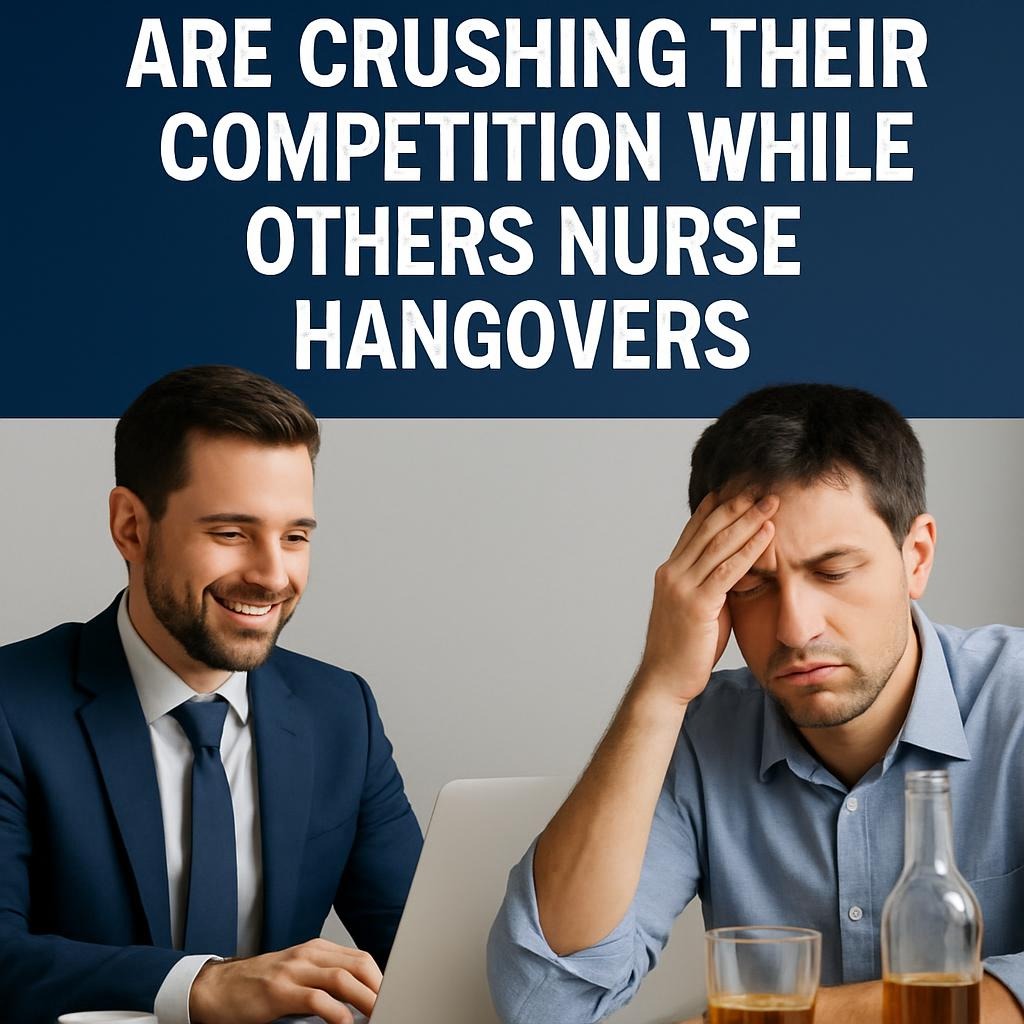 Why Sober Entrepreneurs Are Crushing Their Competition While Others Nurse Hangovers