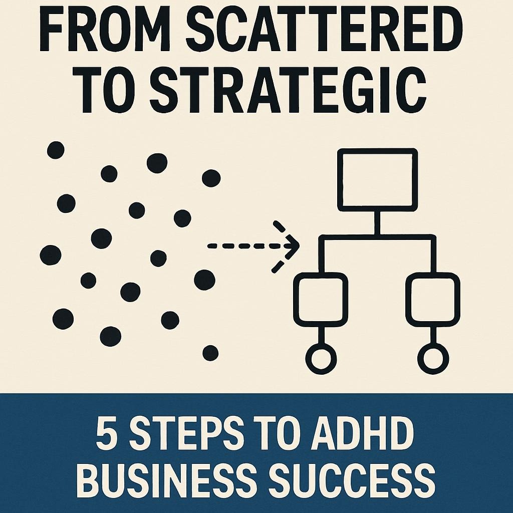 From Scattered to Strategic: 5 Steps to ADHD Business Success