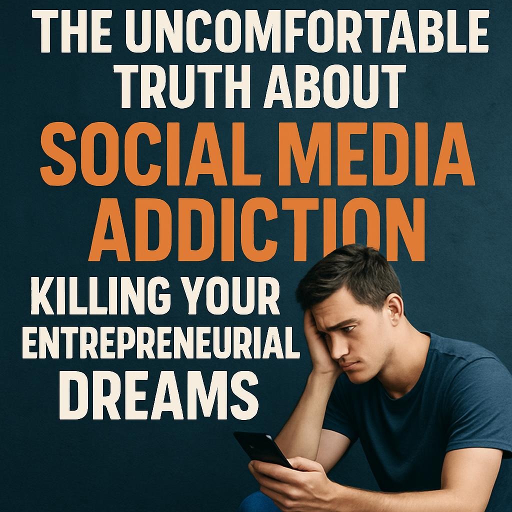 The Uncomfortable Truth About Social Media Addiction Killing Your Entrepreneurial Dreams