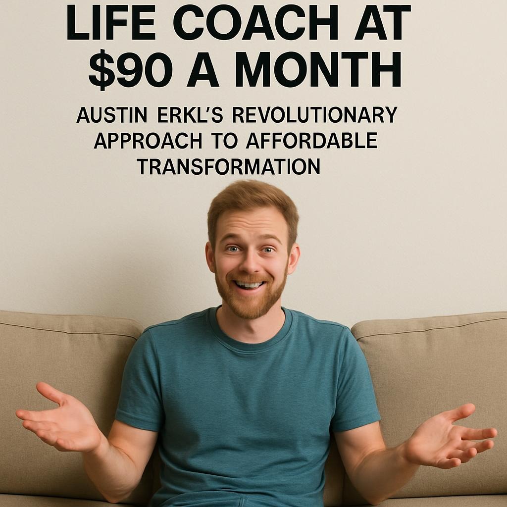 The Cheapest Life Coach at $90 a Month: Austin Erkl’s Revolutionary Approach to Affordable Transformation